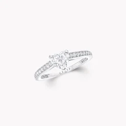 Graff Flame Heart Shape Diamond Engagement Ring^ Heart|Flame