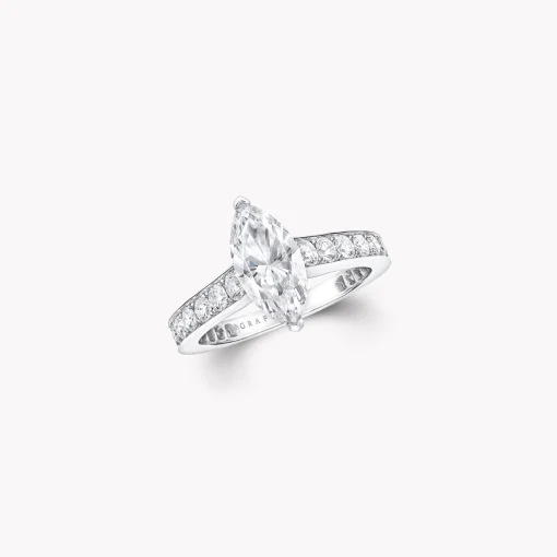 Graff Flame Marquise Cut Diamond Engagement Ring^ Marquise|Flame