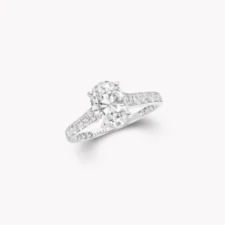 Graff Flame Oval Diamond Engagement Ring^ Oval|Flame