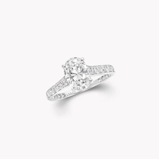 Graff Flame Oval Diamond Engagement Ring^ Oval|Flame