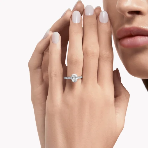 Graff Flame Oval Diamond Engagement Ring^ Oval|Flame