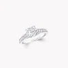 Graff Flame Round Diamond Engagement Ring^ Round|White Diamond
