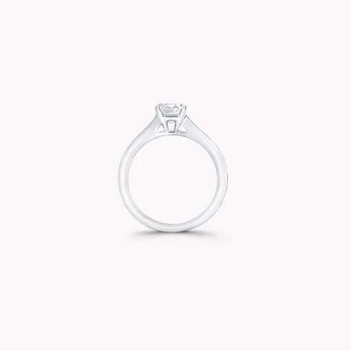 Graff Flame Square Emerald Cut Diamond Engagement Ring^ Emerald|Flame