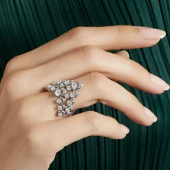 Graff Gateway Double Row Diamond Ring^ Tribal|Rings