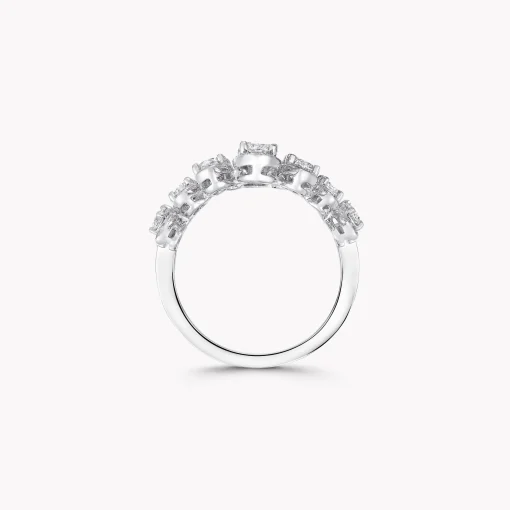 Graff Gateway Double Row Diamond Ring^ Tribal|Rings