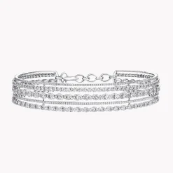 Graff Gateway Five Row Diamond Choker Necklace^ Tribal|Necklaces & Pendants