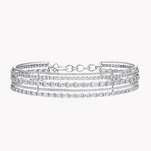 Graff Gateway Five Row Diamond Choker Necklace^ Tribal|Necklaces & Pendants