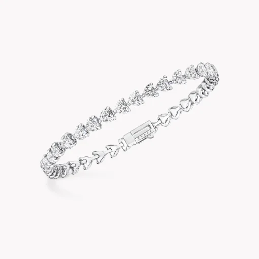 Graff Heart Shape Diamond Bracelet^ White Diamond|Classic Graff
