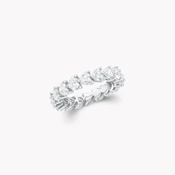Graff Heart Shape Diamond Wedding Band^ Eternity Rings|For Her