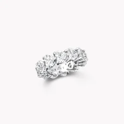 Graff Heart Shape Diamond Wedding Band^ Eternity Rings|For Her