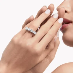 Graff Heart Shape Diamond Wedding Band^ Eternity Rings|For Her