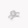 Graff Icon Emerald Cut Diamond Engagement Ring^ Emerald|Icon