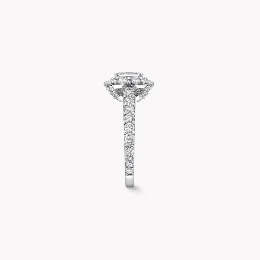 Graff Icon Emerald Cut Diamond Engagement Ring^ Emerald|Icon