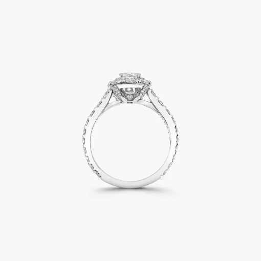 Graff Icon Emerald Cut Diamond Engagement Ring^ Emerald|Icon