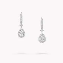 Graff Icon Pear Shape Diamond Earrings^ Bridal Jewelry|White Diamond