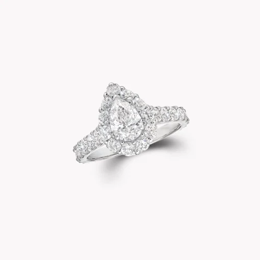 Graff Icon Pear Shape Diamond Engagement Ring^ Pear|Icon