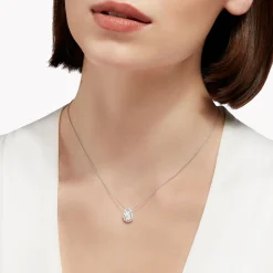 Graff Icon Pear Shape Diamond Pendant^ Bridal Jewelry|White Diamond