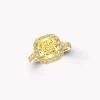 Graff Icon Radiant Cut Yellow Diamond Engagement Ring^ Icon|Radiant