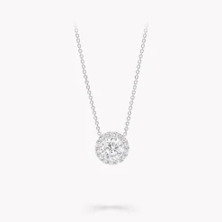 Graff Icon Round Diamond Pendant^ Bridal Jewelry|White Gold