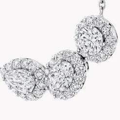 Graff Icon Three Stone Diamond Necklace^ Necklaces & Pendants