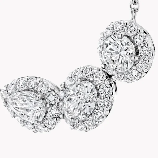 Graff Icon Three Stone Diamond Necklace^ Necklaces & Pendants