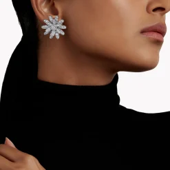Graff Large Wild Flower Diamond Earrings^ Wild Flower|Earrings