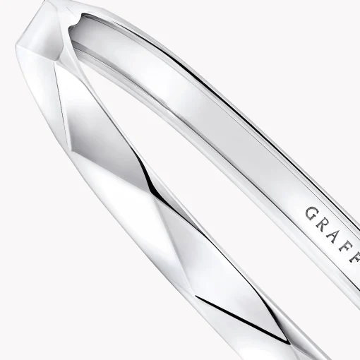 Graff Laurence Signature Bangle^ White Gold|Laurence Graff Signature