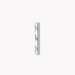 Graff Laurence Signature Diamond and Gold Band^ White Gold|White Diamond