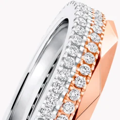 Graff Laurence Signature Three-Row Layered Diamond Ring^ Laurence Graff Signature|Rings