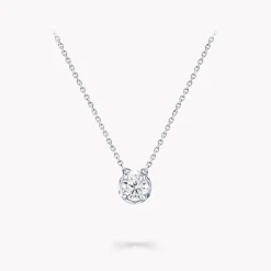 Graff Laurence Signature Diamond Pendant^ Bridal Jewelry|White Gold