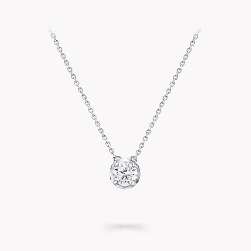 Graff Laurence Signature Diamond Pendant^ Bridal Jewelry|White Gold