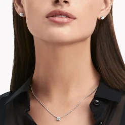 Graff Laurence Signature Diamond Pendant^ Bridal Jewelry|White Gold