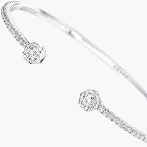 Graff Laurence Signature Open Diamond Bangle^ Bridal Jewelry|White Gold