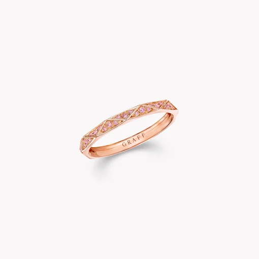 Graff Laurence Signature Diamond Band^ For Her|Rose Gold