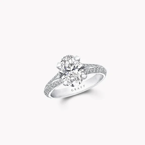 Graff Legacy Oval Diamond Engagement Ring^ Oval|Legacy