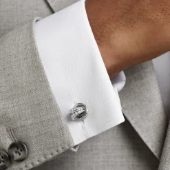 Graff Love Knot Diamond Cufflinks^ Men's Jewelry
