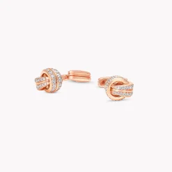 Graff Love Knot Diamond Cufflinks^ Men's Jewelry