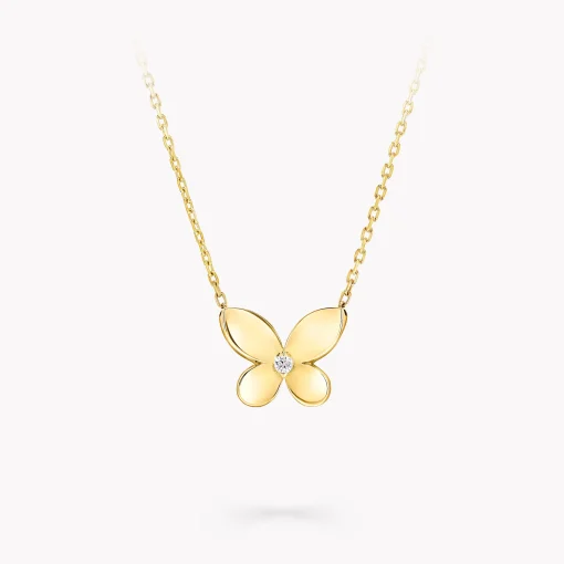 Graff Mini Butterfly Pendant^ Yellow Gold|Butterfly