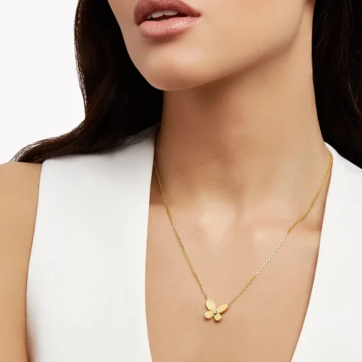 Graff Mini Butterfly Pendant^ Yellow Gold|Butterfly