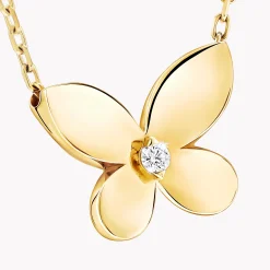 Graff Mini Butterfly Pendant^ Yellow Gold|Butterfly