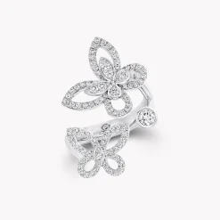 Graff Multi Butterfly Silhouette Diamond Ring^ Butterfly|Rings