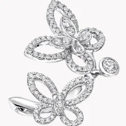 Graff Multi Butterfly Silhouette Diamond Ring^ Butterfly|Rings