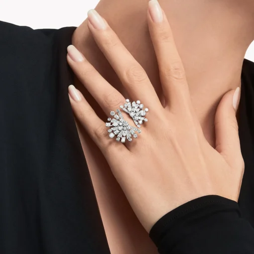 Graff New Dawn Multi-Shape Double Diamond Ring^ Tribal|Rings