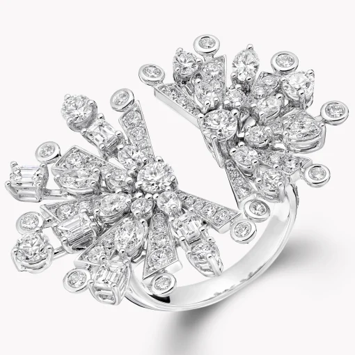 Graff New Dawn Multi-Shape Double Diamond Ring^ Tribal|Rings