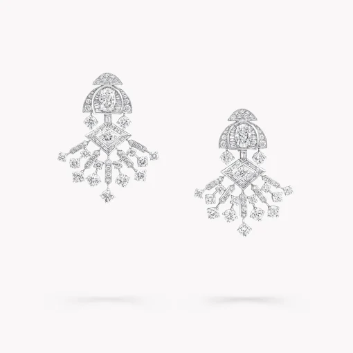 Graff Night Moon Diamond High Jewellery Earrings^ Tribal|Earrings