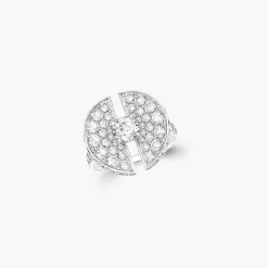 Graff Night Moon Diamond Ring^ Bridal Jewelry|White Gold