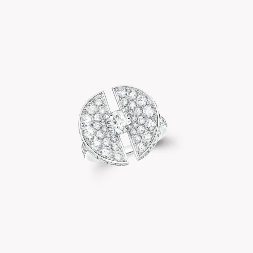 Graff Night Moon Diamond Ring^ Bridal Jewelry|White Gold