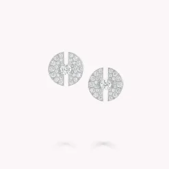 Graff Night Moon Diamond Stud Earrings^ White Diamond|Tribal