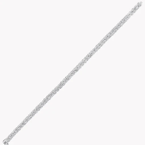 Graff Oval Cut Diamond Bracelet^ Bridal Jewelry|White Gold