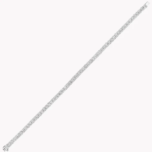 Graff Oval Cut Diamond Bracelet^ Bridal Jewelry|White Gold